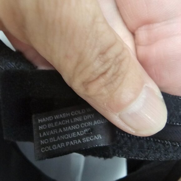 Icollection Tank Y2K babydoll Fairy Whimsigoth Lace Black Beige 3X - Picture 9 of 10